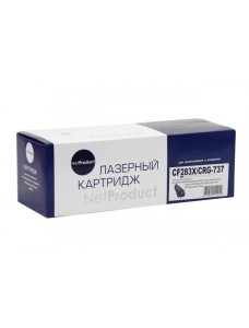 Картридж NetProduct (N-CF283X) для HP LJ Pro M225MFP/M201/Canon №737, 2,2K